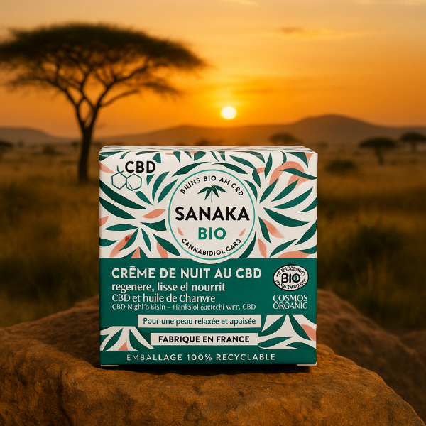 CREME DE NUIT REGENERANTE - CBD & CHANVRE