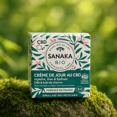 CRÈME DE JOUR RÉPARATRICE - CBD & CHANVRE