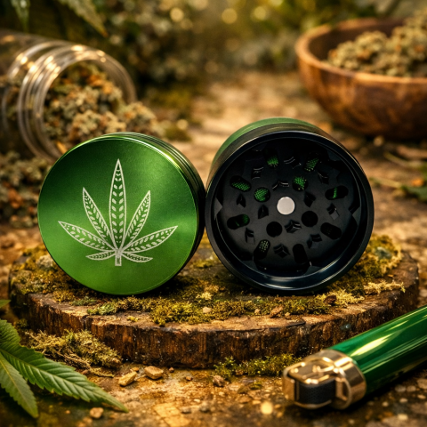 GRINDER BLACK GREEN