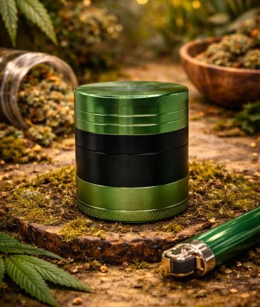 Grinder vert trois niveaux